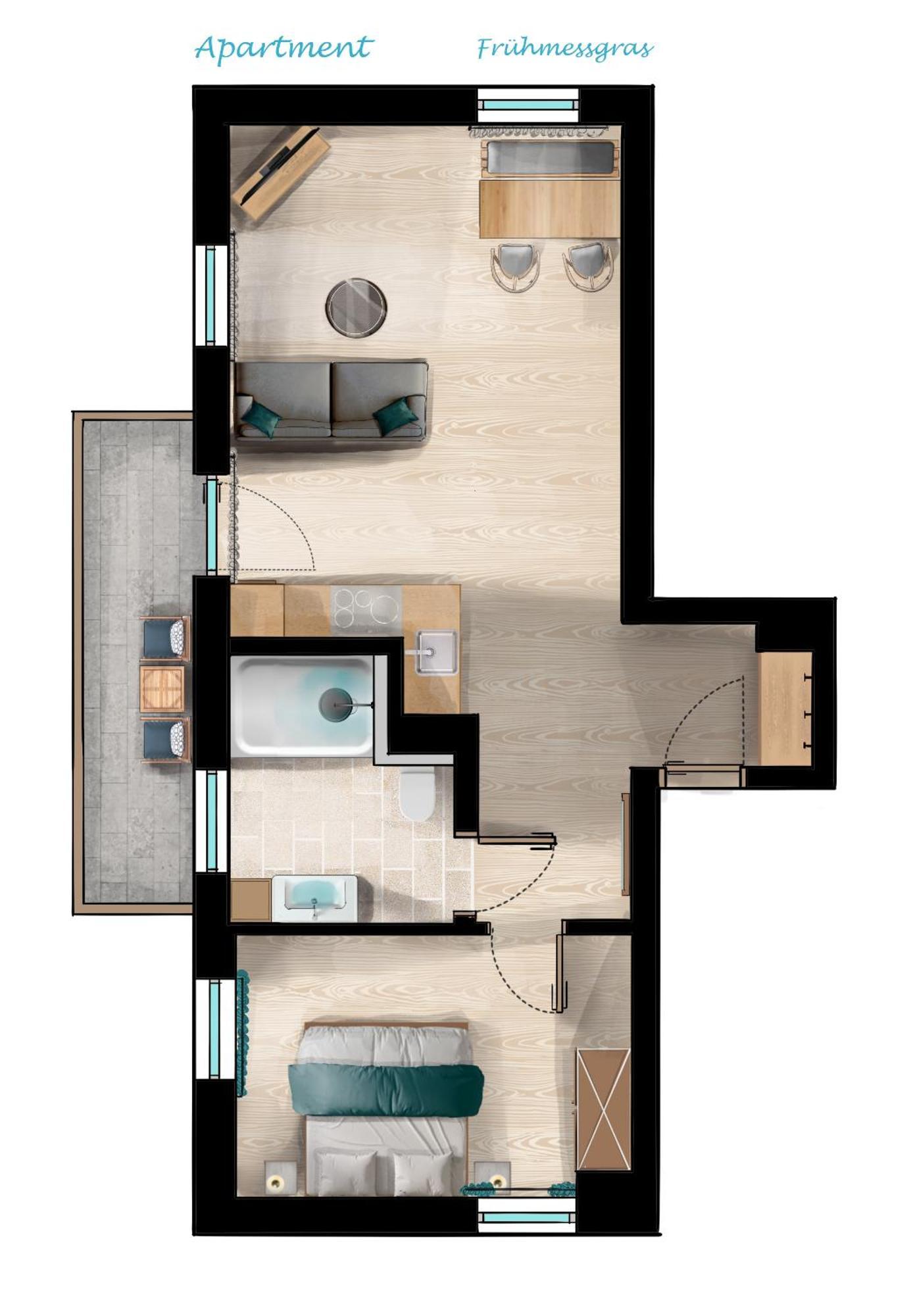 Zober Am Muehlbach Apartment